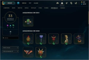Conta LOL desde 2015 - League of Legends