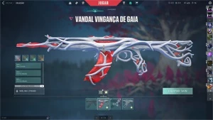 Conta prata 2,  Faca xenocaçador,Operator Saqueadora, full - Valorant