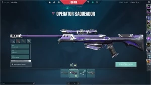 Conta prata 2,  Faca xenocaçador,Operator Saqueadora, full - Valorant