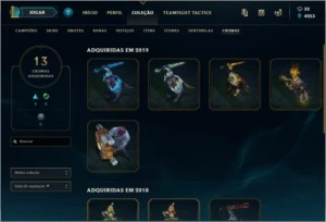 Conta de League of Legends LOL