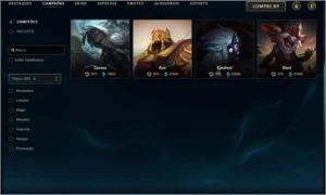 Conta de League of Legends LOL