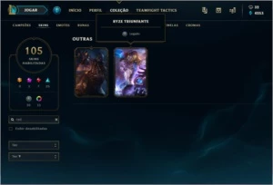 Conta de League of Legends LOL