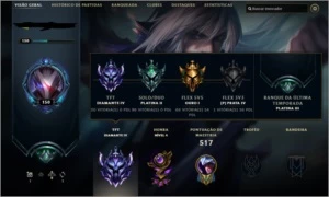 Conta de League of Legends LOL