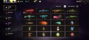 Conta Free fire gemada nível 72