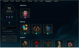 CONTA LOL 400 SKINS TOP - League of Legends