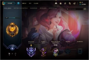 CONTA D1 1105 SKINS 329K EA - League of Legends LOL