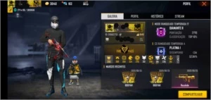 Conta gemada Free fire