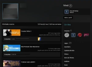 Conta Steam Quase 9 Anos (E-Mail De Criação) Cs Prime - Counter Strike