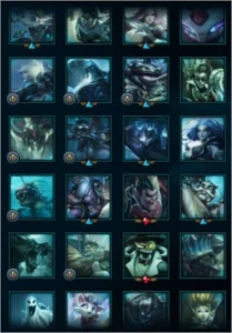 Conta platina 4 88% win rate 82 LP - League of Legends LOL