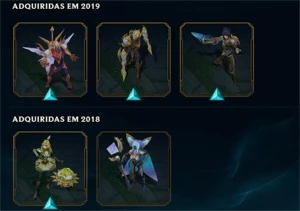CONTA DE LOL COM RIVEN CAMPEONATO - League of Legends