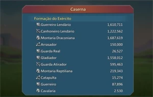 Conta Lords Mobile