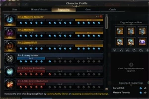 BEZERK 1418 // 4 ENGRAVES // LVL 56.6 // SERV. KAZEROS - Lost Ark