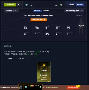 Cs2 1.4K+ Horas|Luva|Email Original|Lvl 12Gc|Prime|153Saldo - Counter Strike
