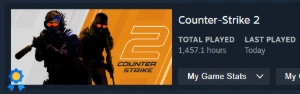 Cs2 1.4K+ Horas|Luva|Email Original|Lvl 12Gc|Prime|153Saldo - Counter Strike