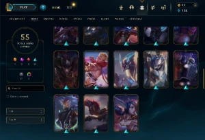 Conta Main Adc - Com Kai'sa K/Da E Ez Psyops Prestigo - League of Legends LOL