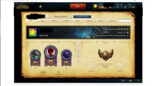 CONTA DE LOL LVL30 B2 75 PTS COM 34 CHAMPS - League of Legends