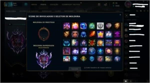 Conta Diamante 1 - League of Legends LOL