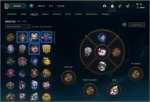 CONTA LEAGUE OF LEGENDS 2012 LOL