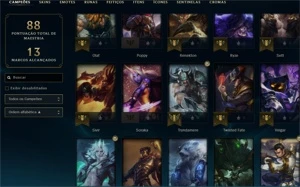 Conta diamante 3 otimo mmr 50+ pdl :D no preço - League of Legends LOL