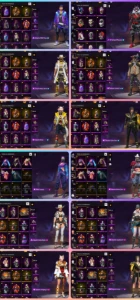 Conta Free Fire OG | 1º Passe (Sakura) | Angelical | Barba |