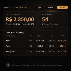 Site para Barbearia 💈 Agenda Online + Painel Financeiro - Sites, Lojas e Sistemas Prontos Sites e Scripts