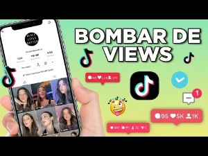 Gerador de Visualizações no TikTok + Brindes - Redes Sociais