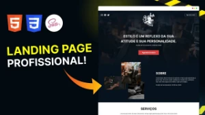 Landing Page Criação (Venda ou Lead) + Hosp. + Dominio