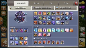 Coc - Cv 15 Lvl 263 - 90% Full No Preço! - Clash of Clans