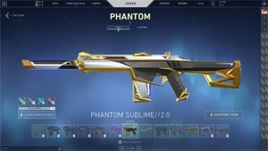 Valorant Gold 3 Varias Skins