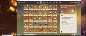 AR48 VENTI/DILUC/QIQI/ALBEDO/ZHONGLI/KEQING ARMA 5* - Genshin Impact