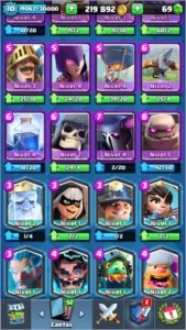 Conta de Clash Royale (Desafiante 1)