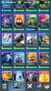 Conta de Clash Royale (Desafiante 1)