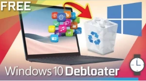 Ferramenta Debloater do Windows 10 | Debloat GUI V2.6.11 - Softwares e Licenças