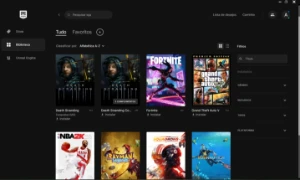 Conta Epic games com alguns jogos !