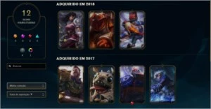 Conta de League of Legends - Platina 4 - 42 Campeões LOL