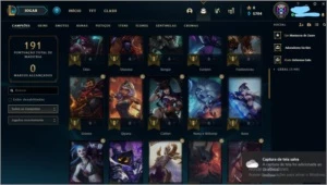 Conta lvl 84 Ouro 1 Na Flex E Ouro 3 Na Soloq - League of Legends LOL