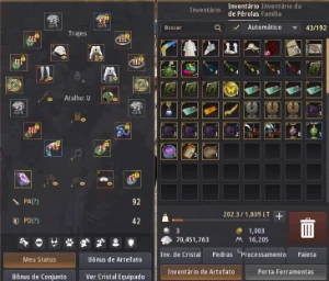 Conta Black Desert 678Gs - Pot Infinita E +