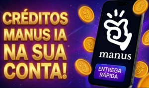 Manus Ai - Recarga De Créditos - [ Na Sua Conta ] + BÔNUS!