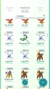 Conta lvl 37 Amarela - Pokémon
