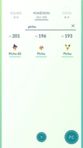 Conta lvl 37 Amarela - Pokémon