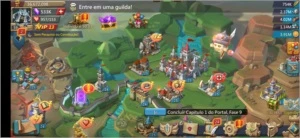 Lord Mobile conta 36 M de poder. - Lords Mobile
