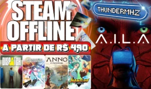 AILA A.I.L.A + Of Ash and Steel Jogo Conta Steam Offline PC
