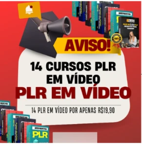 Pacote Cursos PLR em Vídeo + Dica Brinde - Outros