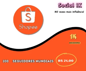 seguidores shopee - Redes Sociais