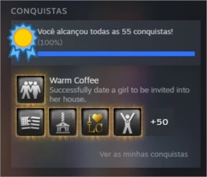 Platino seu jogo 100% na steam