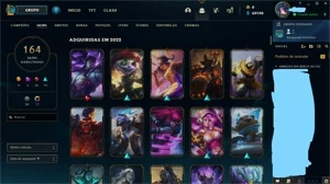 Conta de League of Legends TOP!! LOL