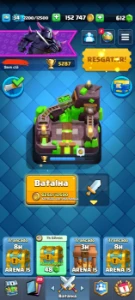 Conta Desafiante, Level 32, Arena 15, 17 Lendárias, 6 Full - Clash Royale