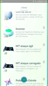 Conta de Pokémon GO