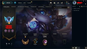[BR] CONTA OURO I, 149 CAMPEÕES, 89 SKINS, LVL 271, ATIVA S6 - League of Legends LOL