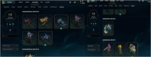 Conta plat 3 76 Skin com 119 champs| Valorant incluso! - League of Legends LOL